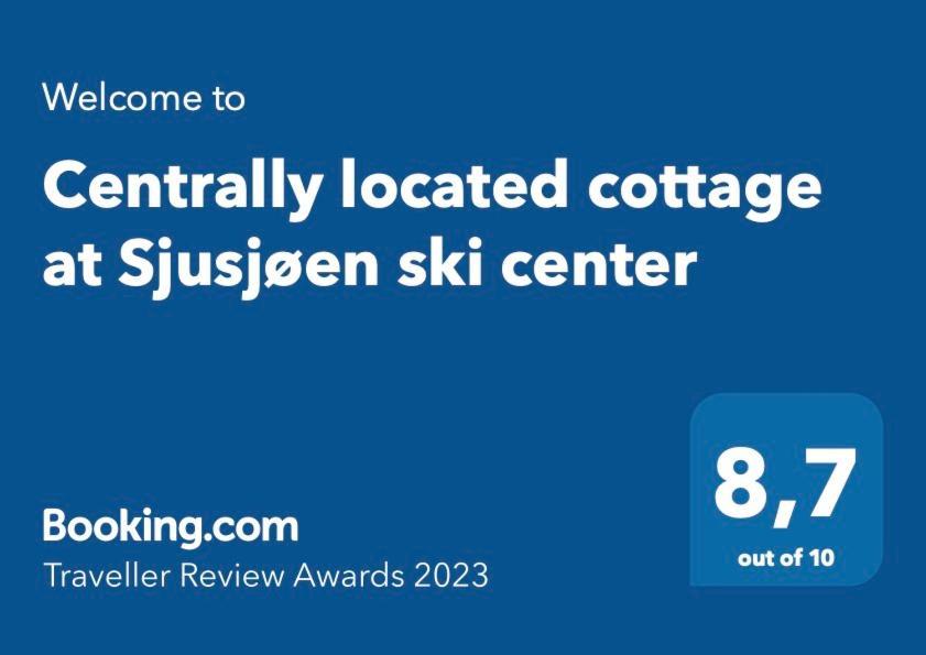Centrally Located Cottage At Sjusjoen Ski Center Sjusjøen Exterior foto